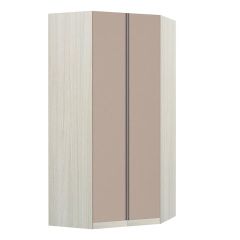 Guarda-roupa Solteiro Luciane Canto Diagonal Prime Plus 2 Portas