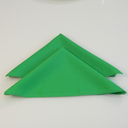 Ver imagem 2 de Kit 6 Pçs Guardanapo 6 Lugares Basic 35x35cm Liso Tecido Oxford: Verde