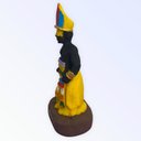 Ver imagem 4 de Escultura Orixá Oxumaré em Resina 10 cm