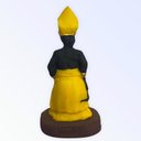 Ver imagem 5 de Escultura Orixá Oxumaré em Resina 10 cm