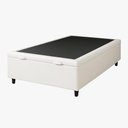 Ver imagem 2 de Cama Box Bau Casal Premium Blindada Super Reforçada Suede