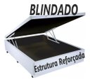 Ver imagem 4 de Cama Box Bau Casal Premium Blindada Super Reforçada Suede