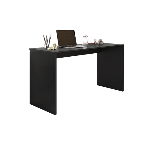 Mesa Escrivaninha Gávea Escritório Preto - Montanaris Decor