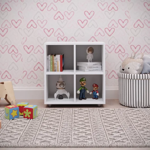 Nicho Organizador Infantil com 4 Compartimentos