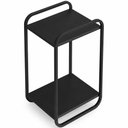 Ver mais imagens de Mesa Lateral para Sala de Estar 40cm Orgânica Industrial Alek A03 Nero Preto - Lyam Decor