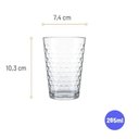 Ver imagem 3 de Jogo de Copos Batuque 265ml com 6 Unidades Vidro Resistente - Nadir Figueiredo - Panami