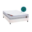 Ver imagem 1 de Colchão Casal Molas Niponpedic Pocket Gold Star (138x188x33) - Castor