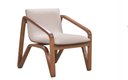 Ver imagem 1 de Poltrona Decorativa Aspen Base Madeira Maciça