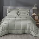 Ver imagem 6 de Jogo de Cama 4 Peças 400 Fios Bambu Bali Nature Greenjoy Kacyumara - Casa k