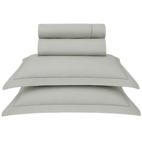Jogo de Cama 4 Peças 400 Fios Bambu Bali Nature Greenjoy Kacyumara - Casa k