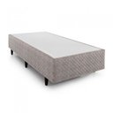 Ver imagem 2 de Cama Box Colchão Solteiro Molas Ensacadas 88x188x26cm Ness Marrom Herval