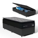Ver imagem 1 de Cama Box Baú com Colchão de Espuma D45 Pillow Top Suport Prime Solteiro 88cm