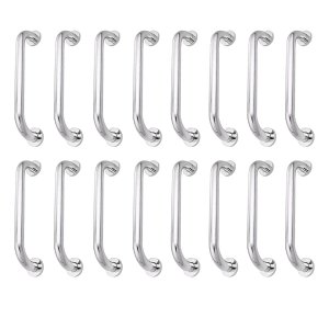 Alça de Apoio 30cm Barra Inox Kit 14 Unidades Idoso Cadeirante Deficiente Banheiro Box Corrimao Aces