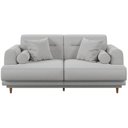 Ver imagem 2 de Sofá Living 2 Lugares Linho Cinza 2341 Lisboa 180cm