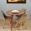 Ver imagem 5 de Mesa de Jantar Redonda Júlia de 80cm Freijó