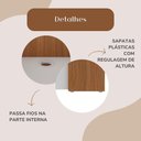 Ver imagem 5 de Balcão para Escritório para Atendimento/recepção Freijó/branco