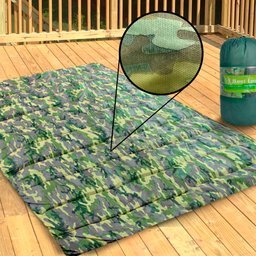 Kit 3 Colchonetes Camuflado Casal 190x130cm com Bolsa Para Transporte - Emcompre - 4