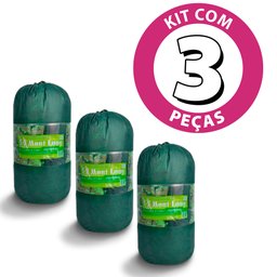 Kit 3 Colchonetes Camuflado Casal 190x130cm com Bolsa Para Transporte - Emcompre - 2