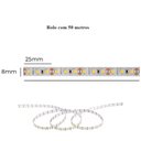 Ver imagem 2 de Fita Led Rolo 50 Metros 12w 12v 120 Leds 6500k Blumenau
