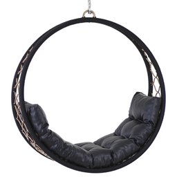 Balanço Suspenso Corda Náutica e Alumínio Trama Original para Área, Jardim, Piscina - Trama Original - 2