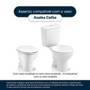 Ver imagem 4 de Tampa de Vaso Poliéster Azalea Pergamon para Bacia Celite com Ferragem Dourada