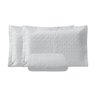 Kit Colcha Solteiro 100% Algodão Branco + Jogo de Lençol Solteiro 200 Fios - 5 Peças - 4