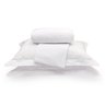 Kit Colcha Solteiro 100% Algodão Branco + Jogo de Lençol Solteiro 200 Fios - 5 Peças - 2
