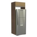 Ver imagem 2 de Porta Geladeira Madesa Glamy 1 Porta Basculante Rustic
