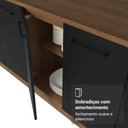 Ver imagem 7 de Armário de Cozinha Completa 270 cm Rustic/Preto Agata Madesa 13