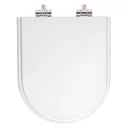 Ver imagem 1 de Assento Sanitario com Amortecedor Meridian Branco para vaso Roca