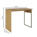 Ver mais imagens de Conjunto Escritório Modular 6 Peças com Escrivaninha Provençal 100% MDF 240x337,5cm Yescasa Bege