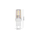 Ver imagem 2 de Lâmpada Led Taschibra Halopin Espiga 3w G9 Bivolt 2200k Luz Amarela