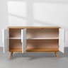 Buffet Studio 3 Portas 1,35m – Amêndoa e Branco - 4