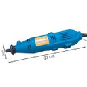 Ver imagem 2 de Kit Micro Retífica 40 Pçs Acessórios Ferramentas 250w C/ Maleta Retificadeira 220v Importway Iwkmr40