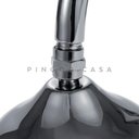 Ver imagem 3 de Ducha Chuveiro Redondo Retro Inox 20cm Coari Pingoo.casa - Prata
