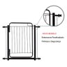 Grade de Porta Portão Retrátil Pet Cães Criança 79 a 84 Cm: - 6