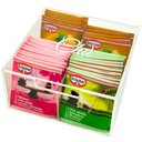 Ver imagem 2 de Porta Cha acrilico organizadora, Sachê Porta Chá 4 Divisórias Make Laser Caixa porta chá Acrílico