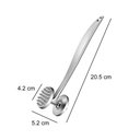 Ver imagem 2 de Martelo Batedor Amaciador de Carne Profissional Manual de Zinco