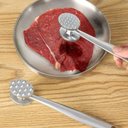 Ver imagem 5 de Martelo Batedor Amaciador de Carne Profissional Manual de Zinco