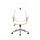 Ver imagem 2 de Cadeira de Escritório Presidente Giratória com Apoia Cabeça Office Lisboa