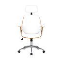 Ver imagem 2 de Cadeira de Escritório Presidente Giratória com Apoia Cabeça Office Lisboa