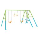 Ver imagem 1 de Balanço de Jardim Infantil Quatro Posições Trapézio de Ginástica Gangorra e Assentos Intex