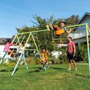 Ver imagem 2 de Balanço de Jardim Infantil Quatro Posições Trapézio de Ginástica Gangorra e Assentos Intex