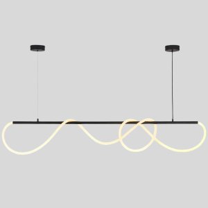 Pendente Corda Frade Preto 50w 3000k Bivolt Ip20 Uso Interno