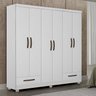 Guarda Roupa Casal 6 Portas 2 Gavetas Canada  - 1