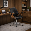 Ver imagem 1 de Cadeira de Escritório Diretor Giratória Corino Office Lisboa Preto Rivatti