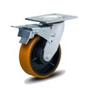 Ver imagem 1 de Rodizio Gir. 8x2 Polegadas Linha Industrial C/ Freio 650 Kg