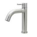 Ver imagem 1 de Torneira Lavatório Mesa Baixa Aço Inox 304 Escovado 1/4