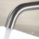 Ver imagem 5 de Torneira Lavatório Mesa Baixa Aço Inox 304 Escovado 1/4