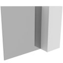 Ver imagem 2 de Espelheira para Banheiro 80 Cm com 1 Porta Marina Branco